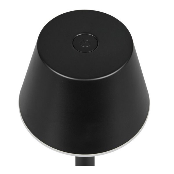 Luminária de mesa LED VIDAL, recarregável e regulável 1,5W 150lm, 3000K IP44
