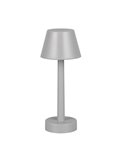 Lámpara de sobremesa LED VIDAL, recargable y regulable 1,5W 150lm, 3000K IP44
