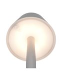 Lámpara de sobremesa LED VIDAL, recargable y regulable 1,5W 150lm, 3000K IP44