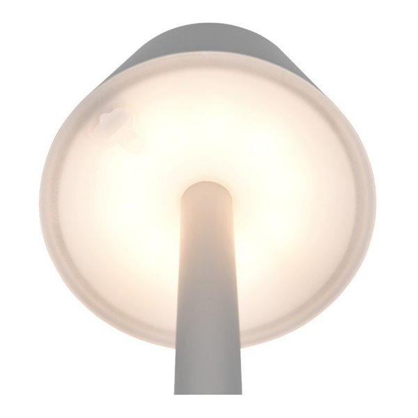 Luminária de mesa LED VIDAL, recarregável e regulável 1,5W 150lm, 3000K IP44