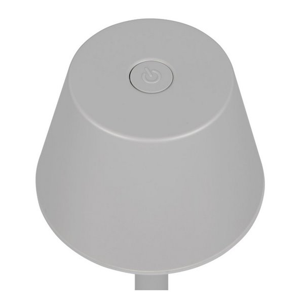 Lampe de table LED VIDAL, rechargeable et dimmable 1,5W 150lm, 3000K IP44