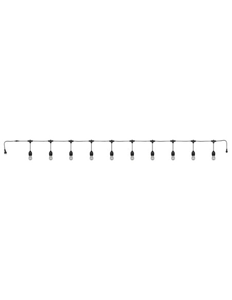 Guirnalda para exterior 6 metros CHAIN bombillas incl. 10x E27, 1W 10x 80lm, 3000K IP44