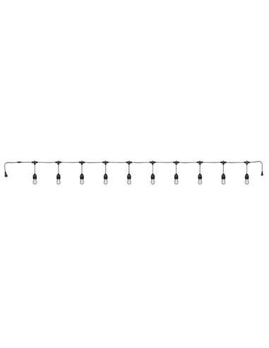 Guirnalda para exterior 6 metros CHAIN bombillas incl. 10x E27, 1W 10x 80lm, 3000K IP44