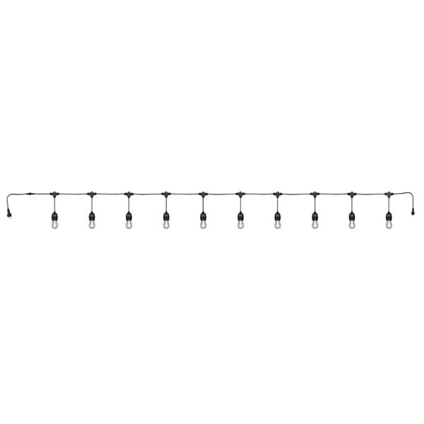 Guirnalda para exterior 6 metros CHAIN bombillas incl. 10x E27, 1W 10x 80lm, 3000K IP44