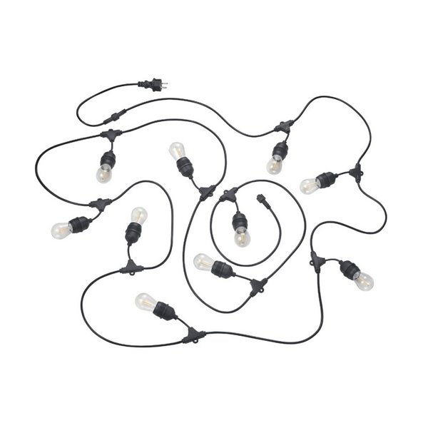 Guirnalda para exterior 6 metros CHAIN bombillas incl. 10x E27, 1W 10x 80lm, 3000K IP44