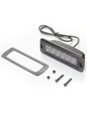 Barra LED rectangular empotrabale de trabajo Black Magic Cube 6,2" 12V/24V 2.000Lm 30W 1 Unds. con cable Hella 1FB 358 176-221