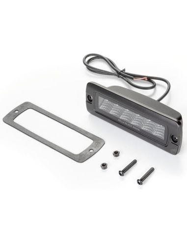 Barra LED rectangular empotrabale de trabajo Black Magic Cube 6,2" 12V/24V 2.000Lm 30W 1 Unds. con cable Hella 1FB 358 176-221