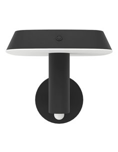 Aplique solar LED con sensor de movimiento DREOLI, extrerior 8,5W 3000K, IP44 2