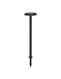 Baliza solar LED con pico al suelo y sensor de movimiento DREOLI, 8,5W 3000K, IP44