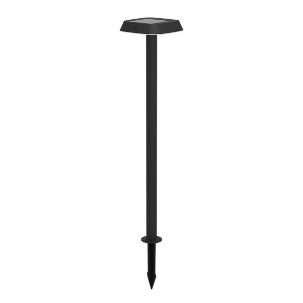 Baliza solar LED con pico al suelo y sensor de movimiento DREOLI, 8,5W 3000K, IP44
