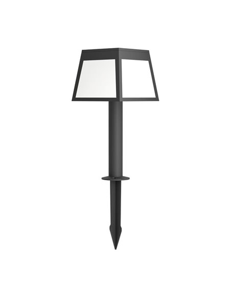 Baliza solar LED con sensor de movimeinto y pico ALTILIA, 7,5w 790LM 3000K,IP44