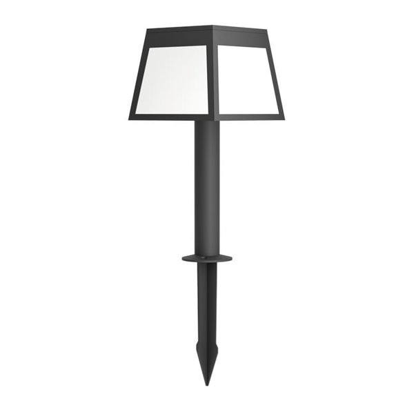 Baliza solar LED con sensor de movimeinto y pico ALTILIA, 7,5w 790LM 3000K,IP44