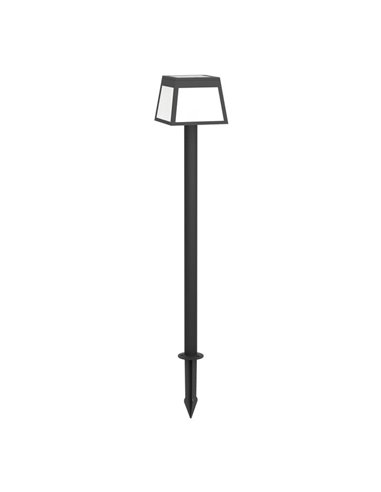 Lámpara solar LED con pico a la tierra con sensor de movimiento ALTILIA, 7,5W 790LM 3000K, IP44