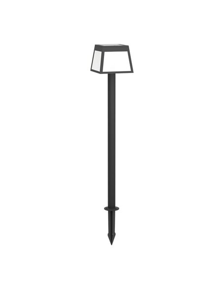 Lámpara solar LED con pico a la tierra con sensor de movimiento ALTILIA, 7,5W 790LM 3000K, IP44
