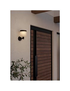 Aplique solar LED cilíndrico con sensor de movimiento PANTETE, 7,5W 790LM 3000K, IP44 2