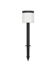 Baliza LED solar corta con pico al suelo y sensor de movimiento PANTETE, cilíndrico 7,5W 830LM 3000K, IP44