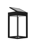 Aplique LED solar rectangular con sensor de movimiento SUZZARA, minimalista, 6,5W 800LM 4000K, IP44