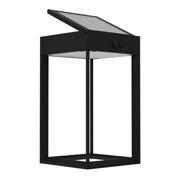 Aplique LED solar rectangular con sensor de movimiento SUZZARA, minimalista, 6,5W 800LM 4000K, IP44