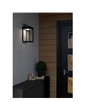 Aplique LED solar rectangular con sensor de movimiento SUZZARA, minimalista, 6,5W 800LM 4000K, IP44