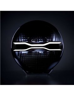 Faro delantero LED DRAGON DRIVE 9" FOR9T, blanco y ambar, 6500K, 9300Lm, alcance 586m, IP67 2