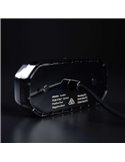 Luz de posición LED blanca FOR9T SCALE, diseño lineal innovador, 3,5W, 6000K, cable, 116,5x54x22 mm