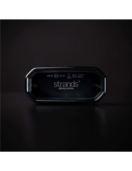 Feu de position LED blanc FOR9T SCALE, design linéaire innovant, 3,5 W, 6 000 K, câble, 116,5 x 54 x 22 mm