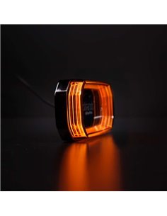 Luz lateral LED ámbar FOR9T SCALE, diseño lineal innovador, 3,5W, 6000K, cable, 116,5x54x22 mm 2