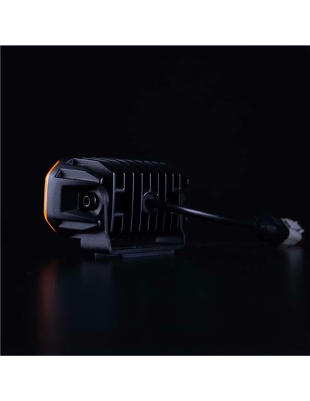 Projecteur de travail LED FOR9T 31 W antireflet, 1 400 lm, 6 500 K, portée de 48 m, IP69K