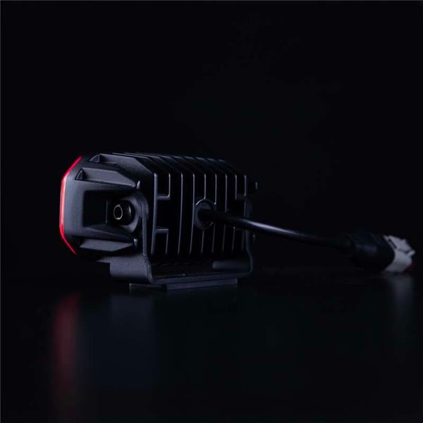 Luz de trabalho LED antirreflexo FOR9T de 31 W, 1400 lm, 6500 K, alcance de 48 m, IP69K