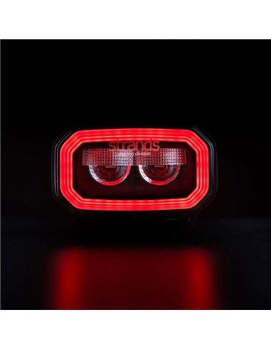 Luz LED de trabajo antideslumbrante 31W FOR9T NO-GLARE, 1400Lm, 6500K, alcance 48m, IP69K