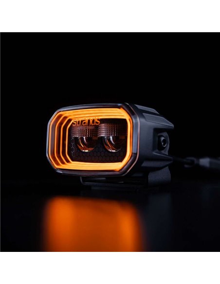 Projecteur de travail LED FOR9T 31 W antireflet, 1 400 lm, 6 500 K, portée de 48 m, IP69K