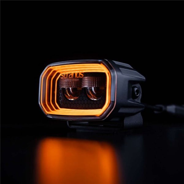 Projecteur de travail LED FOR9T 31 W antireflet, 1 400 lm, 6 500 K, portée de 48 m, IP69K