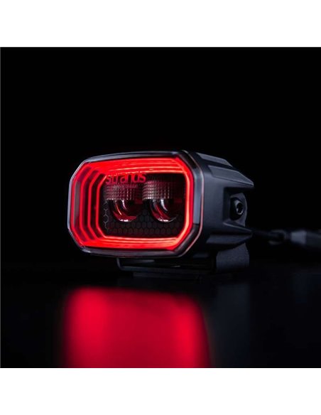 Projecteur de travail LED FOR9T 31 W antireflet, 1 400 lm, 6 500 K, portée de 48 m, IP69K