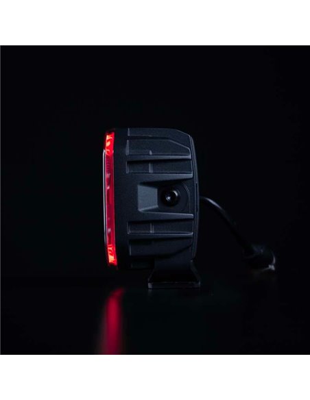 Luz de trabalho LED antirreflexo FOR9T de 78 W, 3220 lm, 6500 K, alcance de 65 m, IP69K