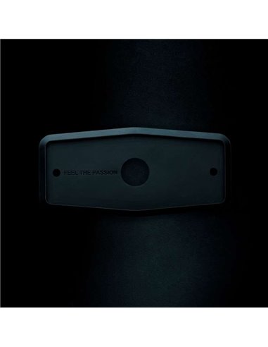 Luz LED de posición blanca y ámbar con luz de advertencia plata IZE LED DOUBLE BURNER, 8,5W, IP69K