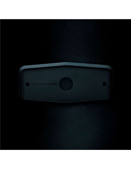 Luz LED de posición blanca y ámbar con luz de advertencia negro IZE LED DOUBLE BURNER, 8,5W, IP69K