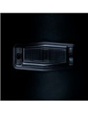 Luz LED de posición blanca y ámbar con luz de advertencia negro IZE LED DOUBLE BURNER, 8,5W, IP69K