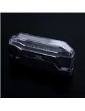 Luz de posición LED roja FIREFLY SEE ME, tecnología flotante, 15W, 102x23x42,5mm, IP67