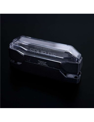 Luz de posición LED roja FIREFLY SEE ME, tecnología flotante, 15W, 102x23x42,5mm, IP67