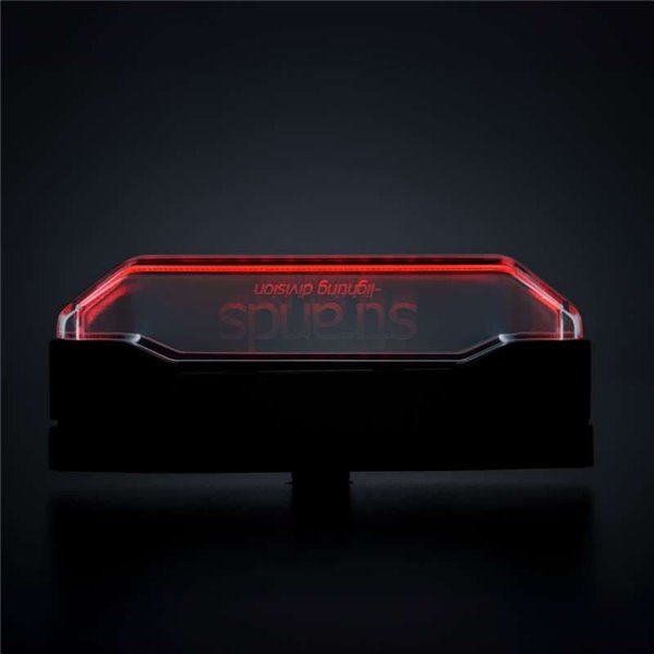 Luz de posición LED roja FIREFLY SEE ME, tecnología flotante, 15W, 102x23x42,5mm, IP67