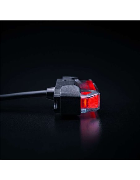 Luz de posição LED vermelha Firefly See Me, tecnologia flutuante, 15 W, 102 x 23 x 42,5 mm, IP67