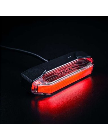 Feu de position LED rouge Firefly See Me, technologie flottante, 15 W, 102 x 23 x 42,5 mm, IP67