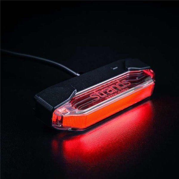 Luz de posición LED roja FIREFLY SEE ME, tecnología flotante, 15W, 102x23x42,5mm, IP67