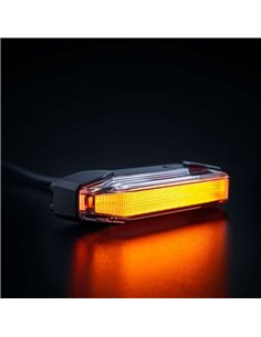Luz lateral LED ámbar FIREFLY SEE ME, tecnología flotante, 1W, 102x23x42,5mm, IP67