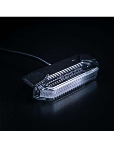 Luz lateral LED ámbar FIREFLY SEE ME, tecnología flotante, 1W, 102x23x42,5mm, IP67