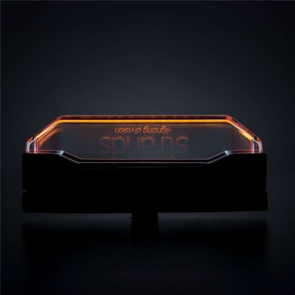 Luz lateral LED ámbar FIREFLY SEE ME, tecnología flotante, 1W, 102x23x42,5mm, IP67