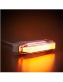 Luces de advertencia LED naranjas FIREFLY SEE ME, 145W, con tecnología flotante, 102x23x42,5mm, IP67