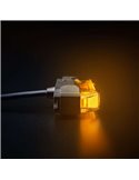 Luces de advertencia LED naranjas FIREFLY SEE ME, 145W, con tecnología flotante, 102x23x42,5mm, IP67