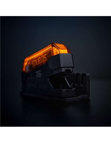 Luces de advertencia LED naranjas FIREFLY SEE ME, 145W, con tecnología flotante, 102x23x42,5mm, IP67