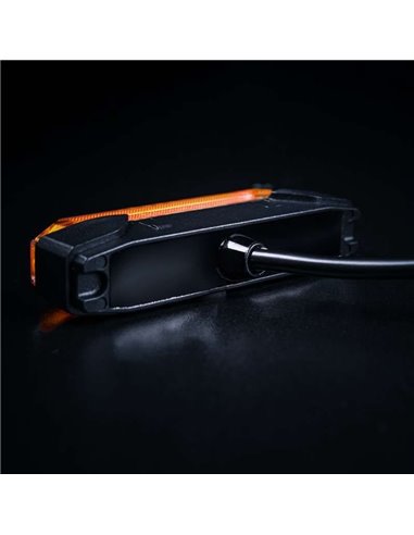 Feux d'avertissement LED orange Firefly See Me 145 W avec technologie flottante, 102 x 23 x 42,5 mm, IP67